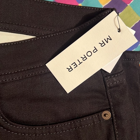 ACNE STUDIOS BLACK NORTH STAY JEANS - Picture 6 of 7